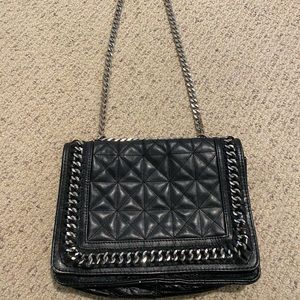 Genuine leather Zara shoulder bag